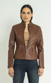 Jasmine-Moto l Noir - Cuir Dimitri